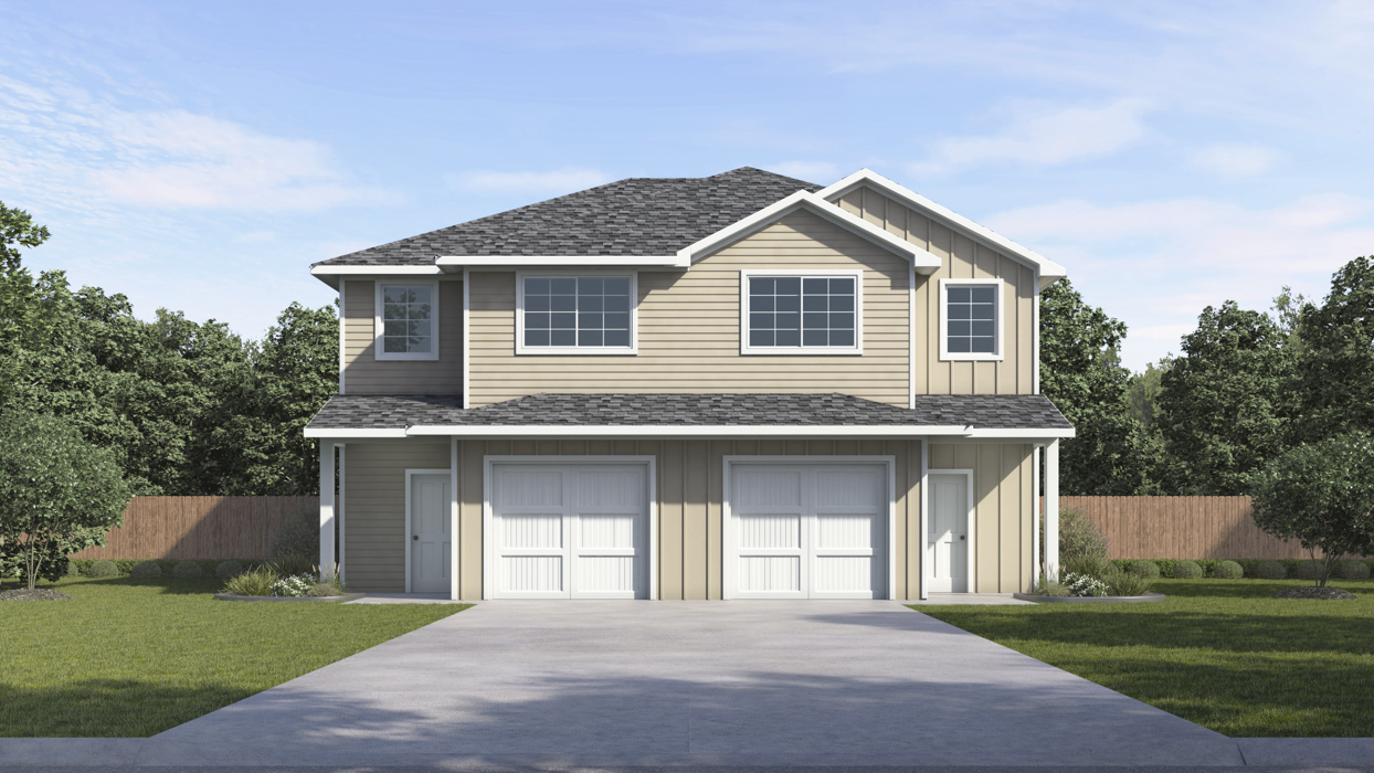Alexandria Floorplan Elevation B Left Exterior Rendering - Stonewood in Sulphur Springs, TX