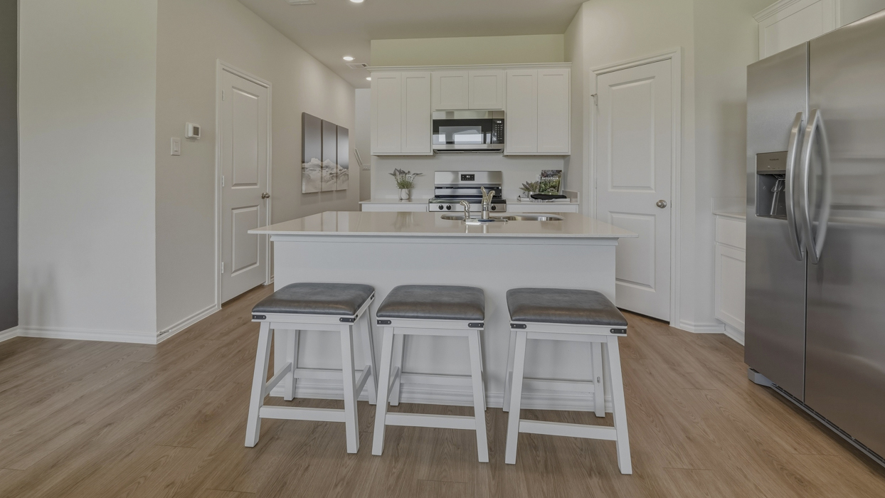 Alexandria Floorplan Elevation B Kitchen Gallery Image - Stonewood in Sulphur Springs, TX