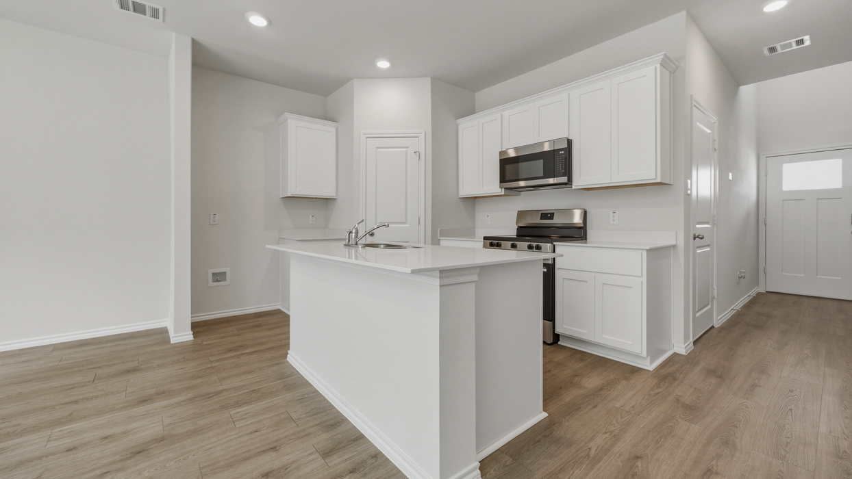 Alexandria Floorplan Elevation B Kitchen Gallery Image - Stonewood in Sulphur Springs, TX