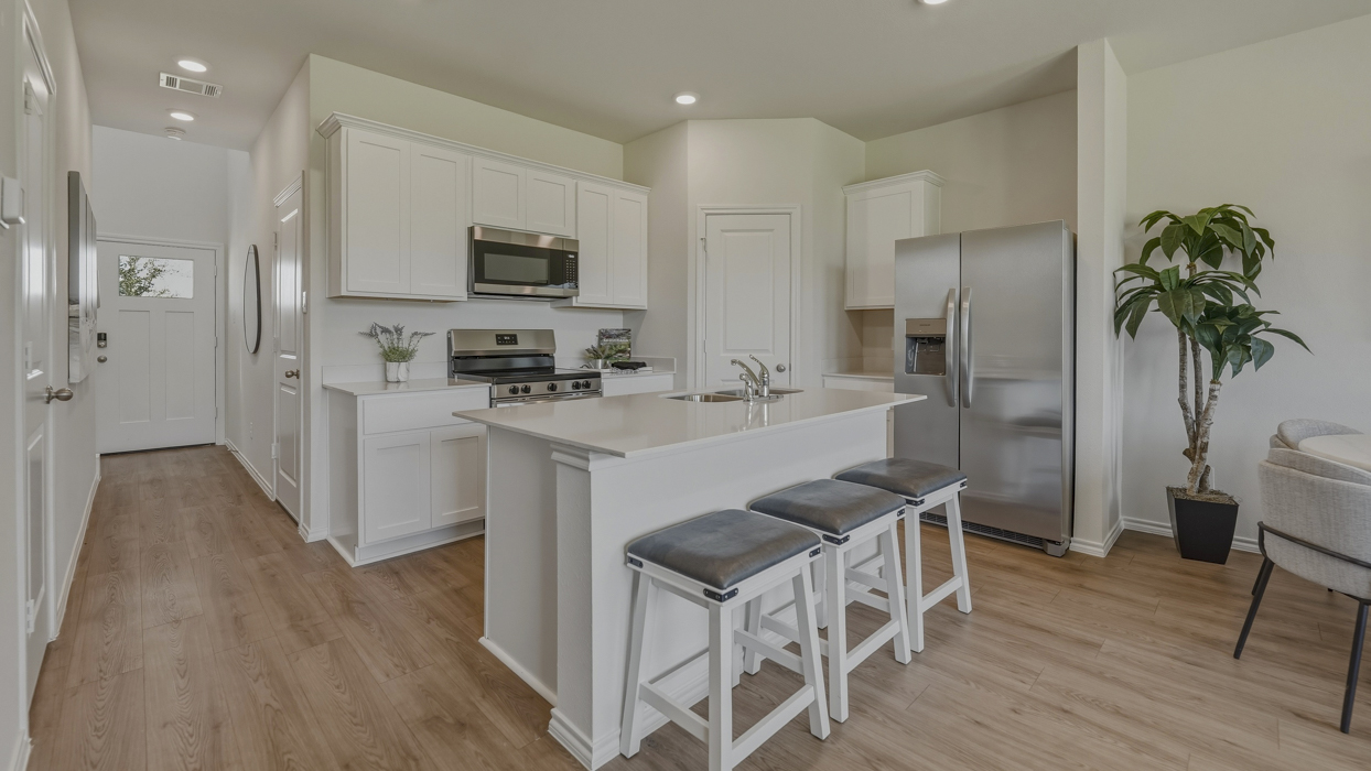 Alexandria Floorplan Elevation B Kitchen Gallery Image - Stonewood in Sulphur Springs, TX