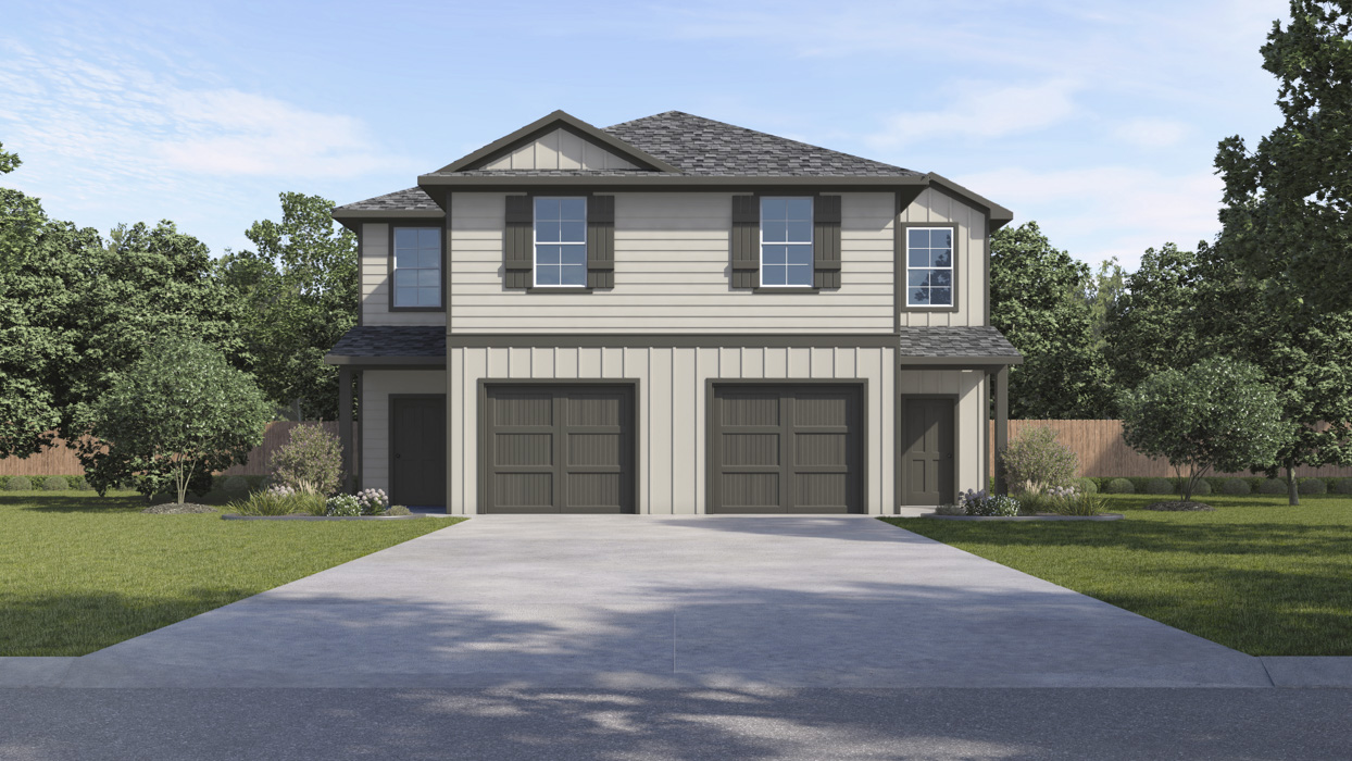 Chesapeake Floorplan Elevation A Left Exterior Rendering - Stonewood in Sulphur Springs, TX