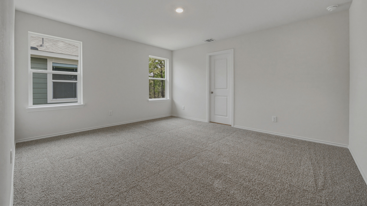 Chesapeake Floorplan Elevation B Bedroom Gallery Image - Stonewood in Sulphur Springs, TX