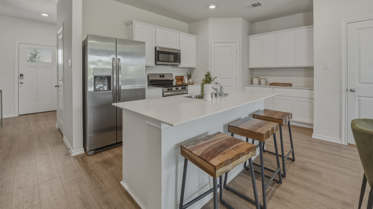 Chesapeake Floorplan Elevation B Kitchen Gallery Image - Stonewood in Sulphur Springs, TX