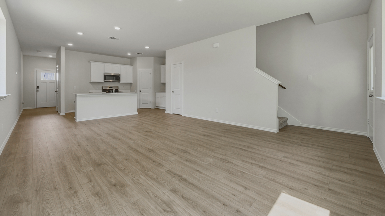 Chesapeake Floorplan Elevation B Living Room Gallery Image - Stonewood in Sulphur Springs, TX