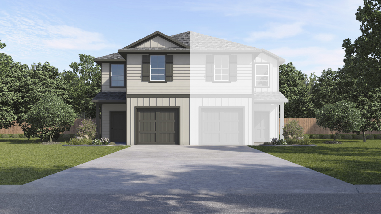 Chesapeake Floorplan Elevation A Rendering-Stonewood in Sulphur Springs, TX