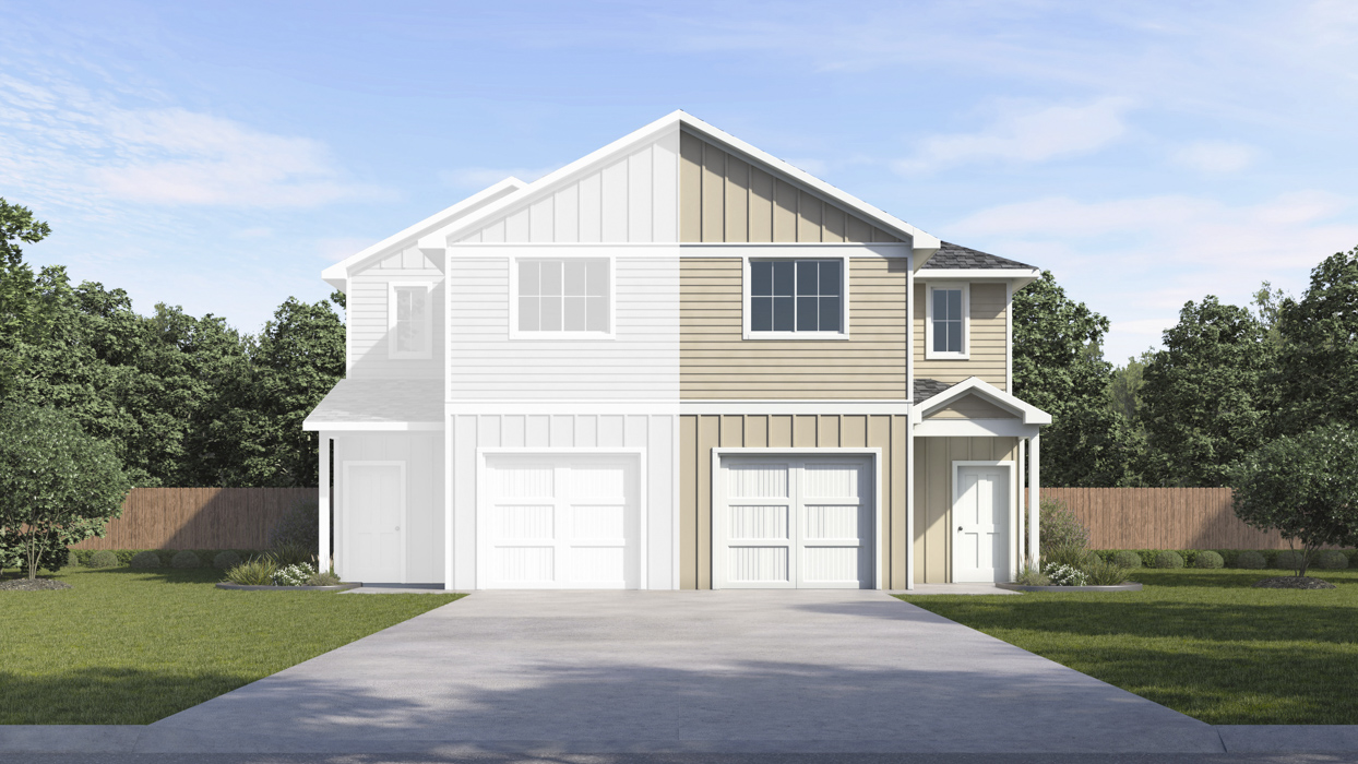 Stony Creek Floorplan Elevation B Right Exterior Rendering - Stonewood in Sulphur Springs, TX
