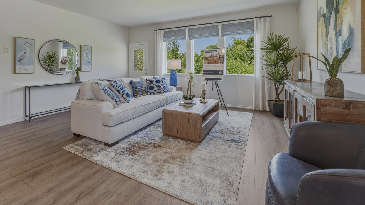 Stony Creek Floorplan Elevation B Living Room Gallery Image - Stonewood in Sulphur Springs, TX