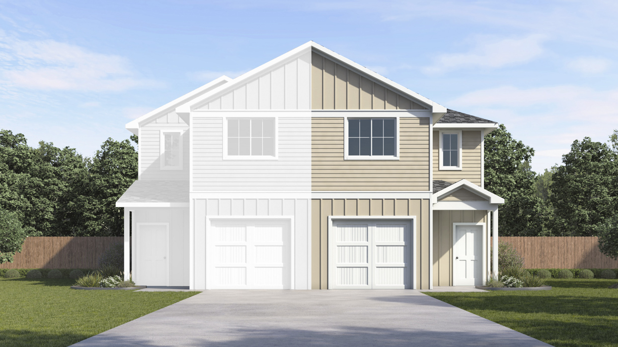 Stony Creek Floorplan Elevation B Right Exterior Rendering - Stonewood in Sulphur Springs, TX
