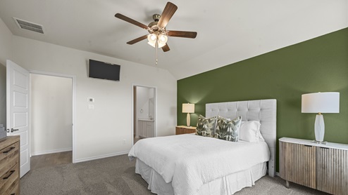 H106 Bentworth Floorplan Bedroom Gallery Image-Bel Air Village in Sherman, TX