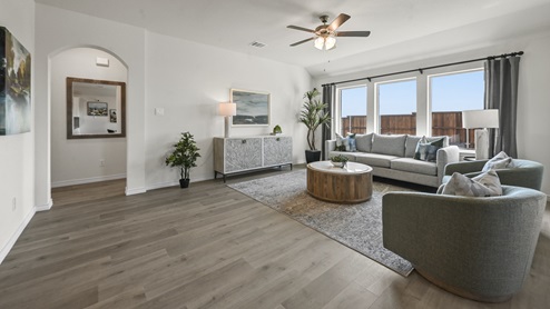 H106 Bentworth Floorplan Living Gallery Image-Bel Air Village in Sherman, TX