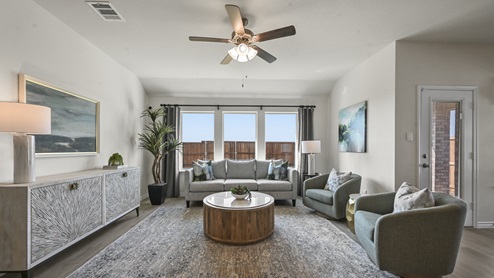 H106 Bentworth Floorplan Living Gallery Image-Bel Air Village in Sherman, TX