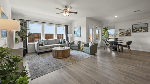 H106 Bentworth Floorplan Living Gallery Image-Bel Air Village in Sherman, TX