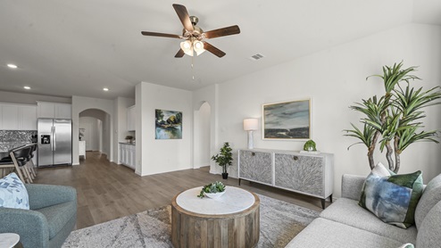 H106 Bentworth Floorplan Living Gallery Image-Bel Air Village in Sherman, TX