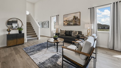 2233 Lakehurst Floor Plan Living Gallery Image-Model in Bel Air Village in Sherman, TX