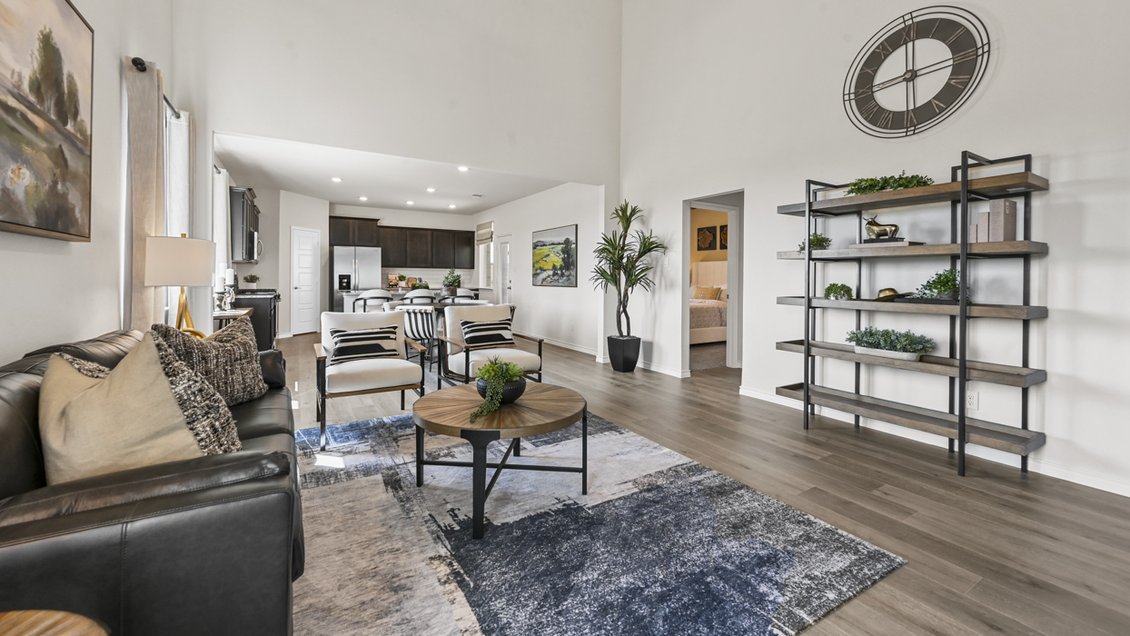 Lakehurst Floorplan Elevation B Living Gallery Image - Bel Air Village in Sherman, TX