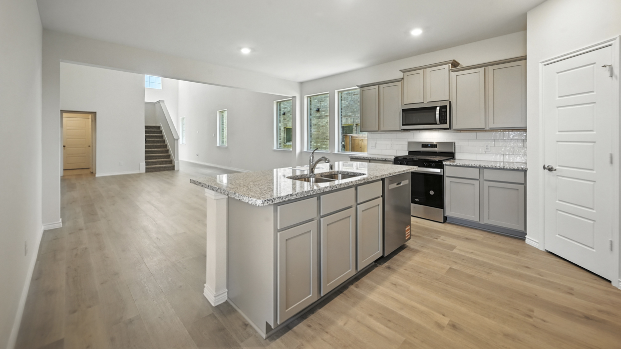 2233 Lakehurst Floorplan Elevation A Kitchen Gallery Image-Bel Air Village in Sherman, TX