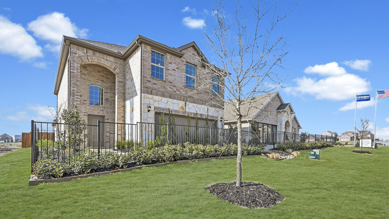 Lakehurst floorplan elevation B Exterior Gallery Image-Bel Air Village in Sherman, Tx