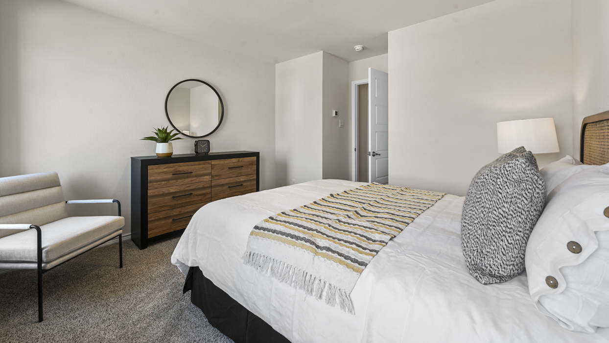 Lakehurst floorplan Bedroom Gallery Image-Bel Air Village in Sherman, Tx