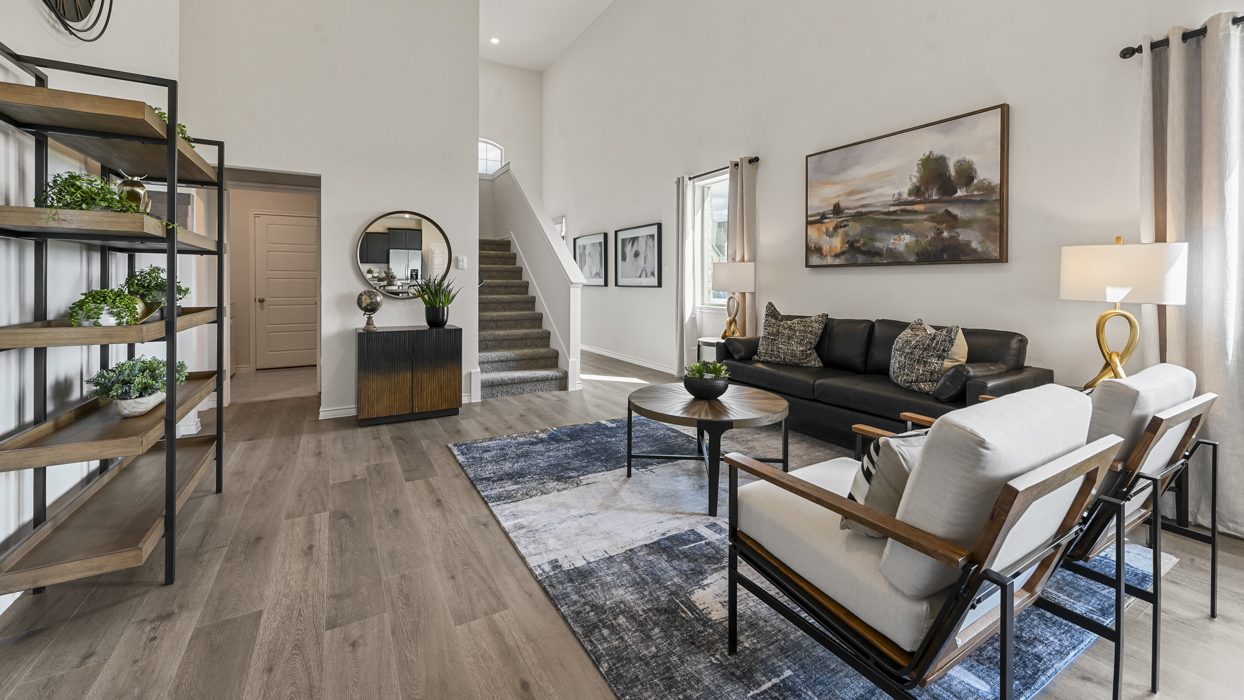 2233 Lakehurst floorplan elevaiton B Living Gallery Image-Bel air village in sherman, tx