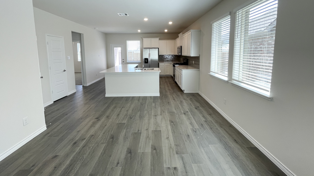 Republic Floorplan Elevation B Kitchen Gallery Image - Bel Air Village in Sherman, TX