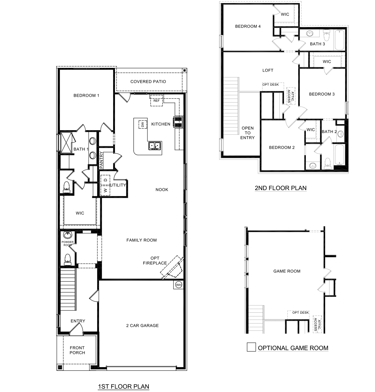 2445 Republic floorplan -bel air village in sherman, tx