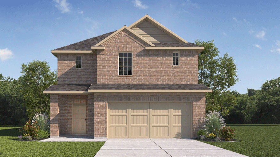 Republic Floorplan Elevation A Exterior Gallery Image-Bel Air Village in Sherman, Tx