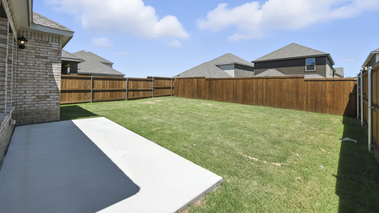 3217 Amethyst Floorplan Backyard Gallery Image-Bel Air Village in Sherman, Tx
