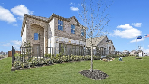 2233 Lakehurst Floor Plan Exterior Gallery Image-Model in Bel Air Village in Sherman, TX