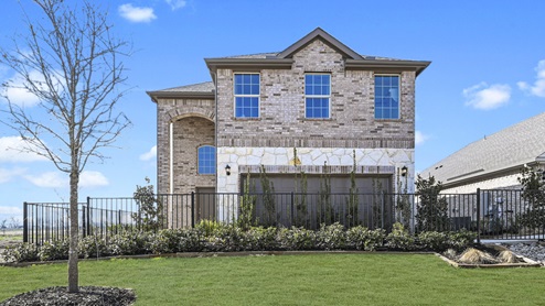 2233 Lakehurst Floor Plan Exterior Gallery Image-Model in Bel Air Village in Sherman, TX