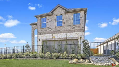 2233 Lakehurst Floor Plan Exterior Gallery Image-Model in Bel Air Village in Sherman, TX