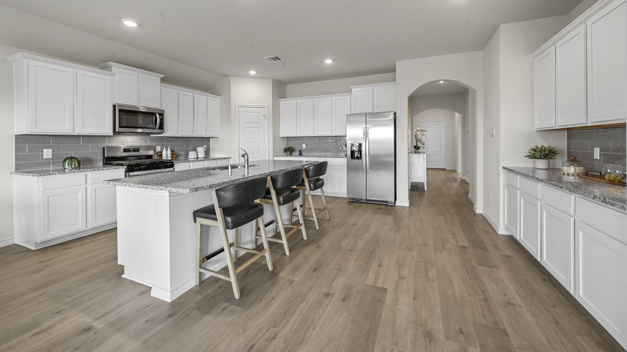 H106 Bentworth Floorplan Kitchen Gallery Image -Bel Air Village in Sherman, TX