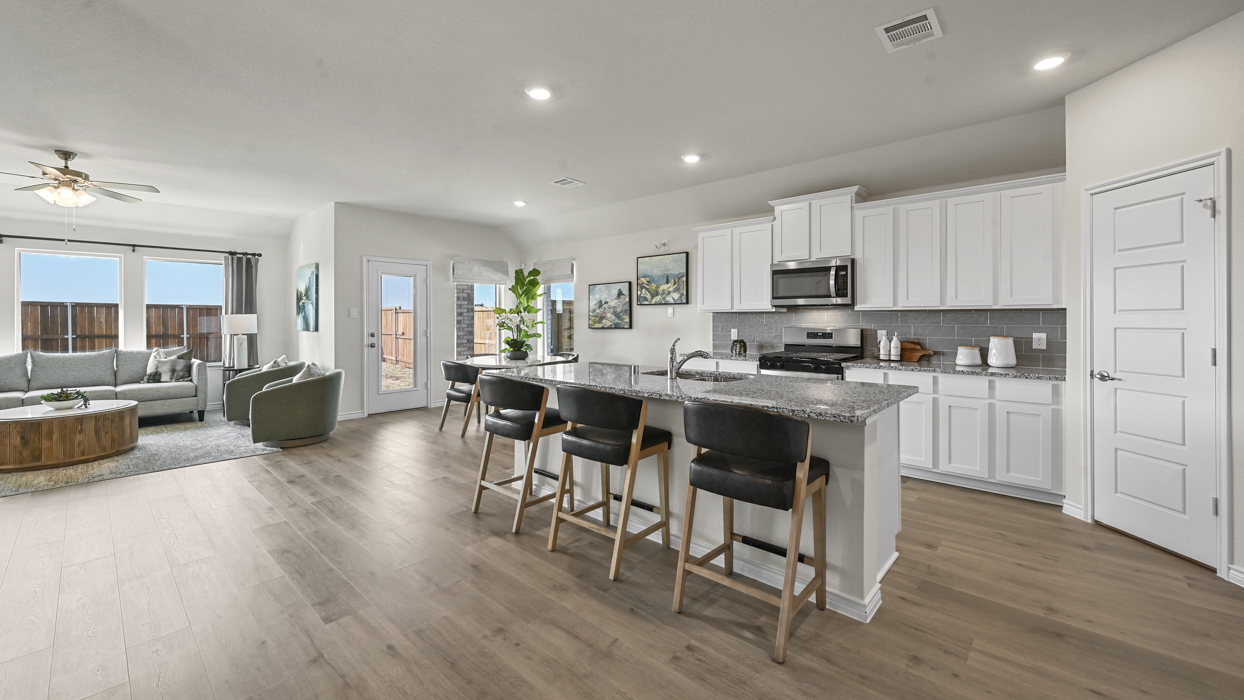 H106 Bentworth Floorplan Kitchen Gallery Image -Bel Air Village in Sherman, TX