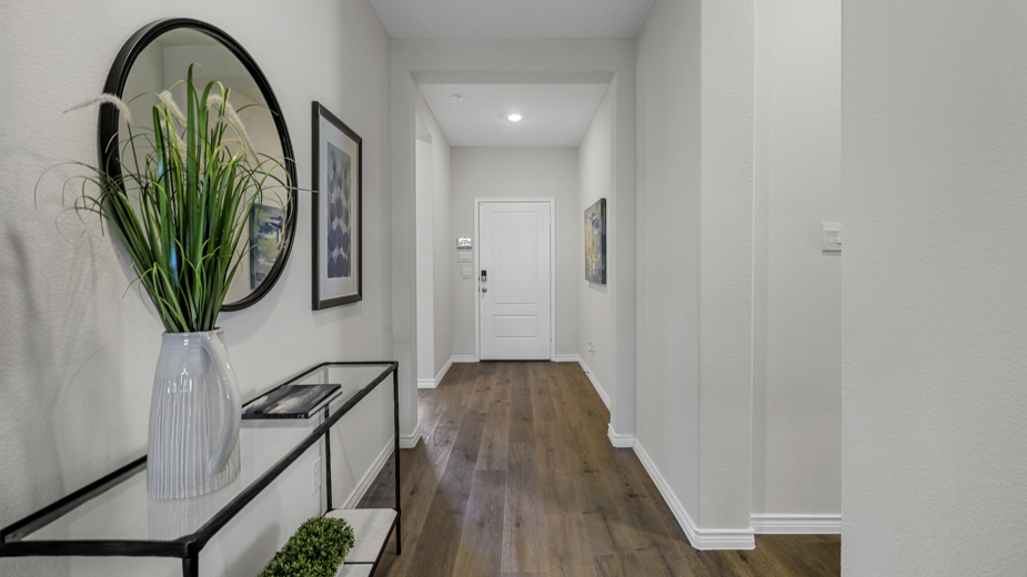 H106 Bentworth Floorplan Elevation B Hallway Gallery Image-Bel Air Village in Sherman, TX