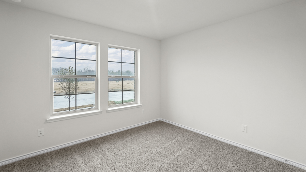H143 Cedarwood Floorplan Bedroom Gallery Image-Bel Air Village in Sherman, Tx