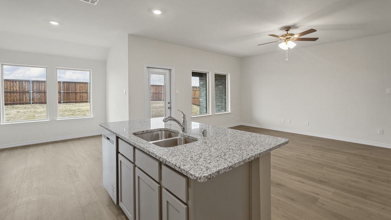 H143 Cedarwood Floorplan Kitchen Gallery Image-Bel Air Village in Sherman, Tx