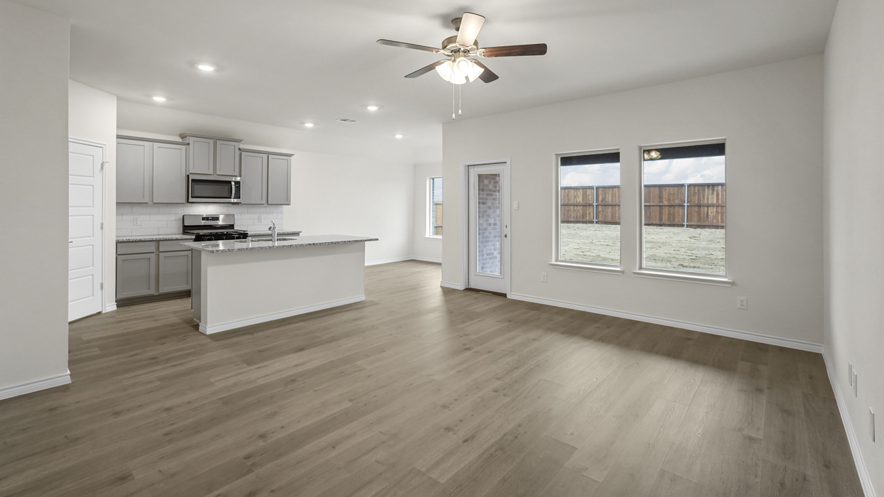 H143 Cedarwood Floorplan Kitchen Gallery Image-Bel Air Village in Sherman, Tx