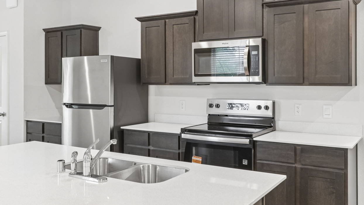 Bellvue Floorplan Elevation A Kitchen Gallery Image - Bel Air Village in Sherman, TX