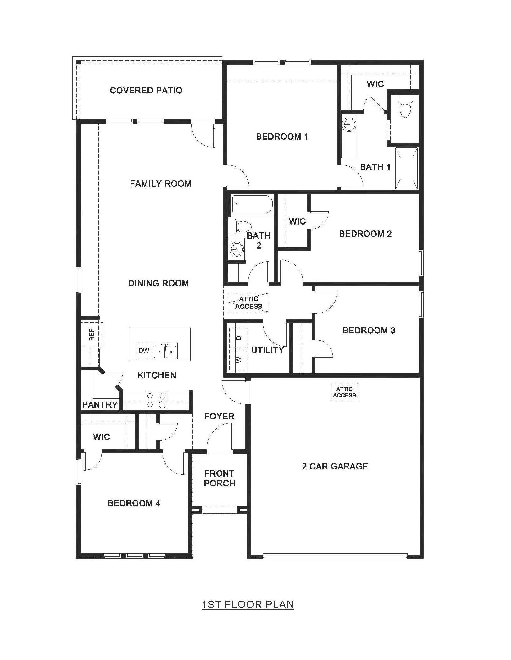 Elgin floorplan Bel Air Village in Sherman, Tx