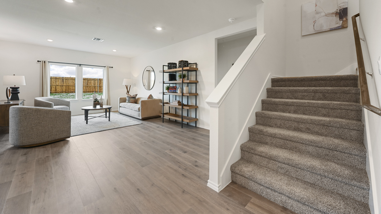 Midland Floorplan Living Gallery Image -Bel Air Village in Sherman, Tx