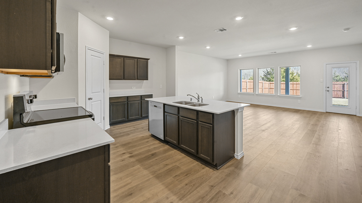 Ozark Floorplan Kitchen Gallery Image-Bel Air Village in Sherman, Tx