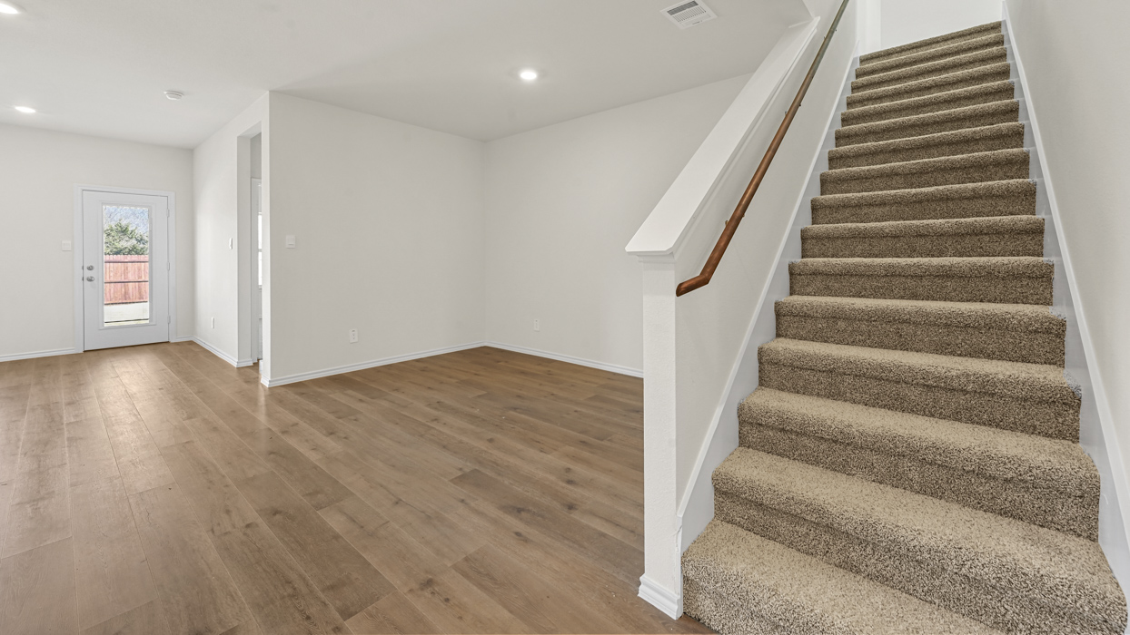 Ozark Floorplan Stairs Gallery Image-Bel Air Village in Sherman, Tx