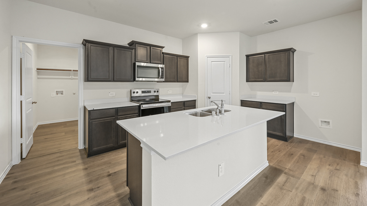 Perry Floorplan Kitchen Gallery Image-Bel Air Village in Sherman, Tx