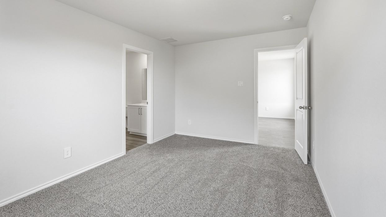 Atlanta Floorplan Elevation F Bedroom Gallery Image - Asher Oaks in Bonham, TX