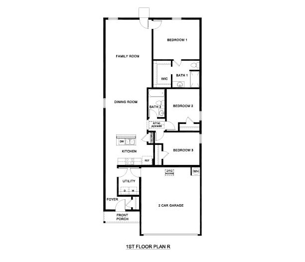 Caprock Floorplan Asher Oaks in Bonham, Tx