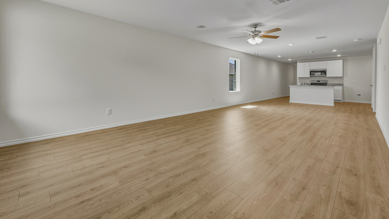 Estero Floorplan Living- Asher Oaks in Bonham, TX