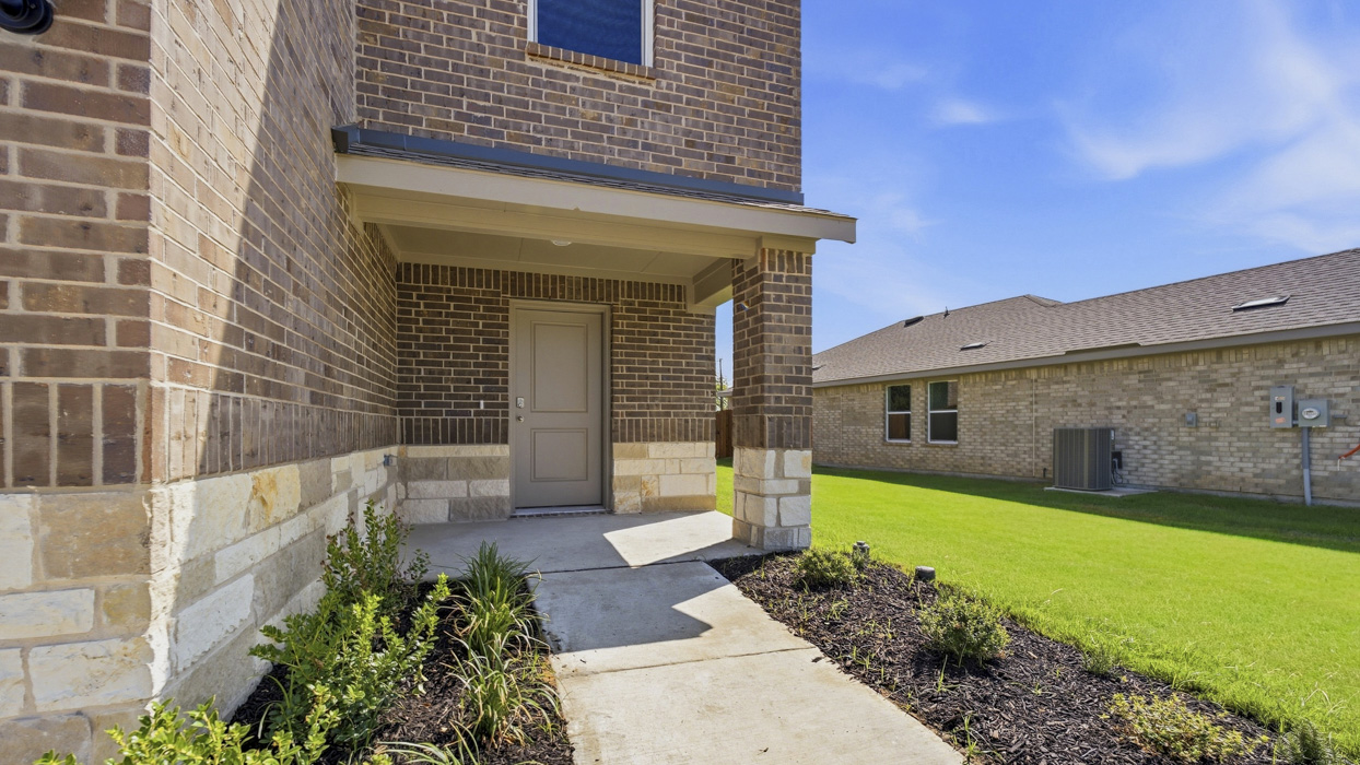 Franklin Floorplan Elevation F Exterior Rendering - Asher Oaks in Bonham, TX