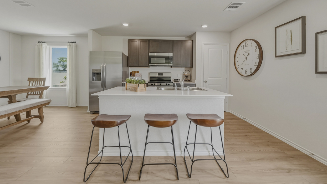 Franklin Floorplan Kitchen Gallery Image-Asher Oaks in Bonham, TX