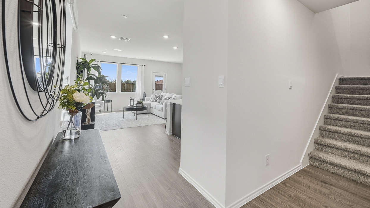 Benson Floorplan Elevation B Entry Gallery Image-Hanolley Hills in Sherman, Tx