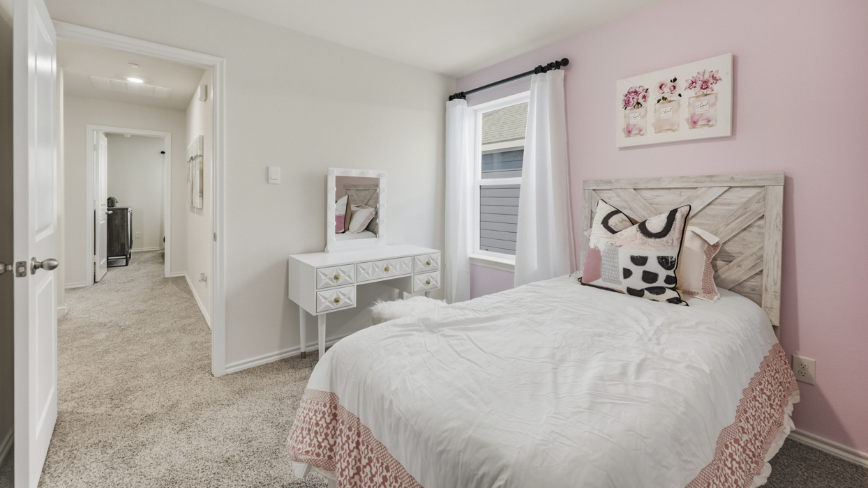Justice Floorplan Bedroom-Hanolley Hills in Sherman, Tx