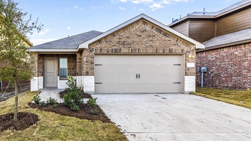 X30B Brooke Floorplan Elevation B Exterior Gallery Image-Hanolley Hills in Sherman, TX